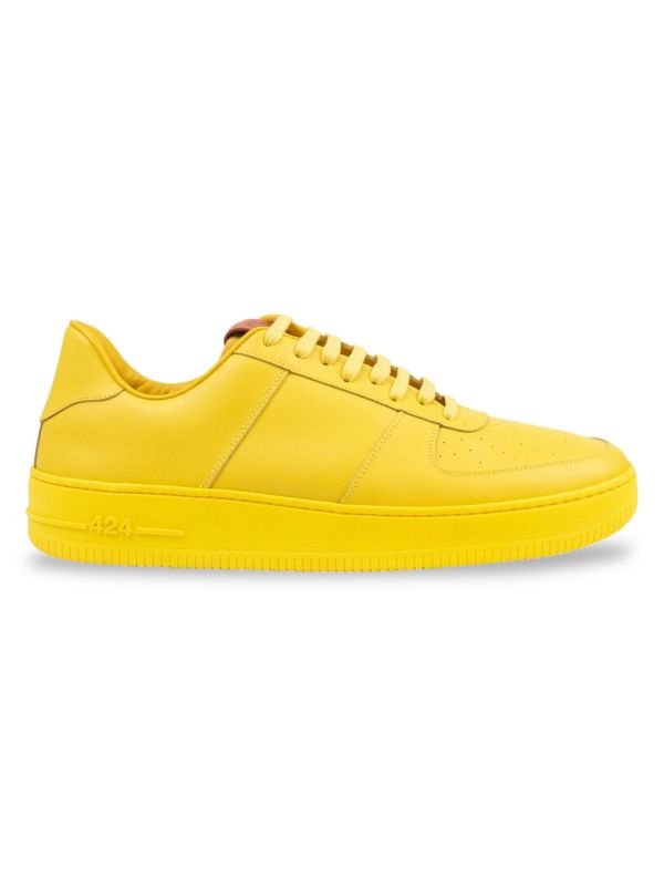 424 On Fairfax Leather Low Top Sneakers